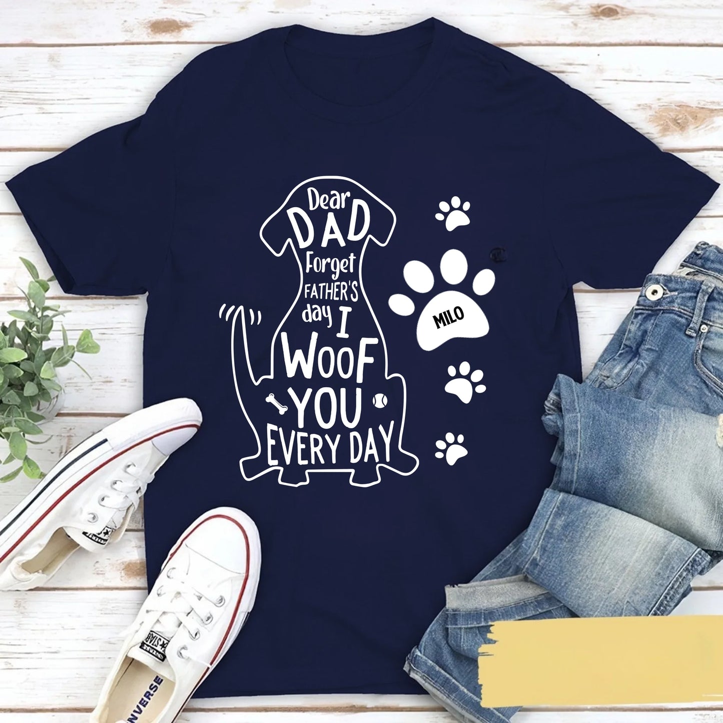 navy blue no tag