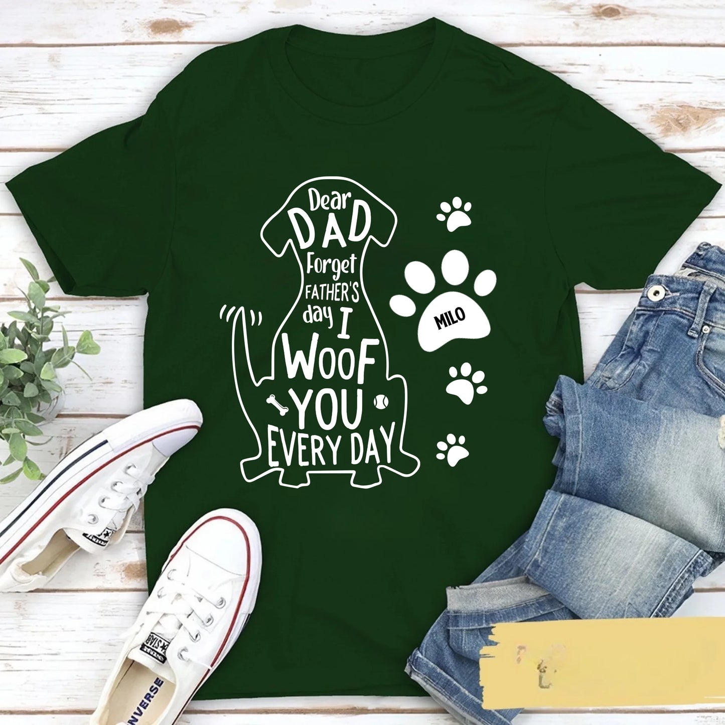 forest green no tag